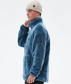 Fleece>DOPE SNOW Pile BlueSteel