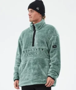 Fleece>DOPE SNOW Pile FadedGreen
