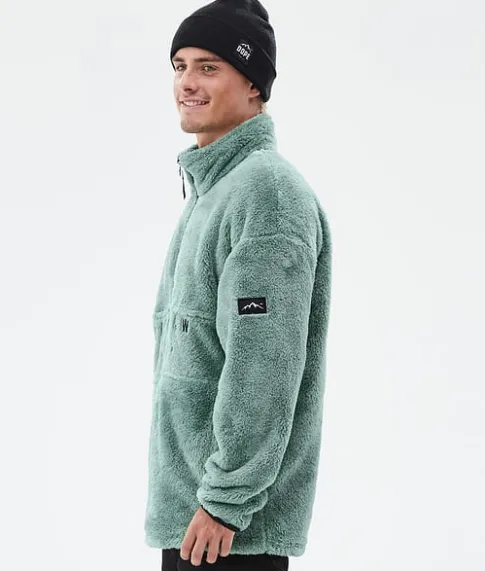 Fleece>DOPE SNOW Pile FadedGreen