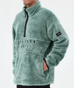 Fleece>DOPE SNOW Pile FadedGreen