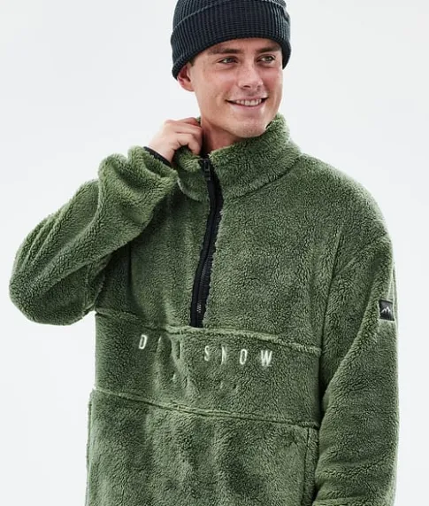 Fleece>DOPE SNOW Pile MossGreen