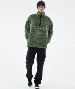 Fleece>DOPE SNOW Pile MossGreen