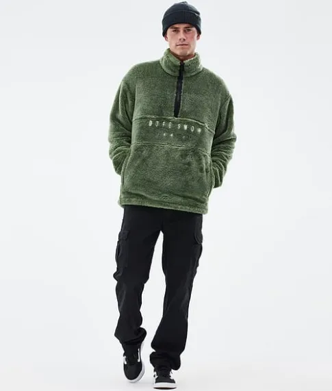Fleece>DOPE SNOW Pile MossGreen