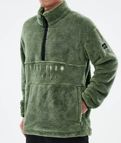 Fleece>DOPE SNOW Pile MossGreen