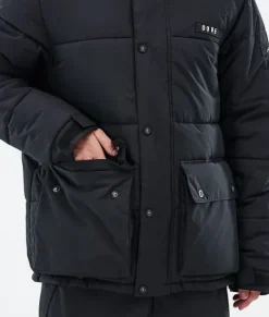 Snowboard Jassen>DOPE SNOW Puffer Full Zip Black