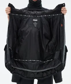 Snowboard Jassen>DOPE SNOW Puffer Full Zip Black