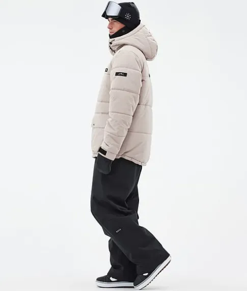 Snowboard Jassen>DOPE SNOW Puffer Full Zip Sand