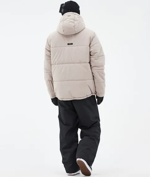 Snowboard Jassen>DOPE SNOW Puffer Full Zip Sand