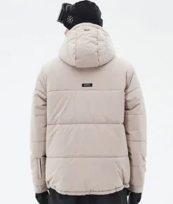 Snowboard Jassen>DOPE SNOW Puffer Full Zip Sand