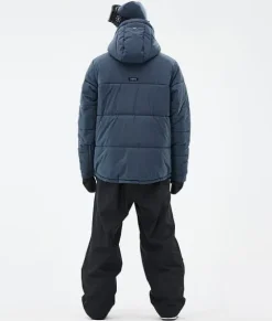 Snowboard Jassen>DOPE SNOW Puffer Full Zip MetalBlue