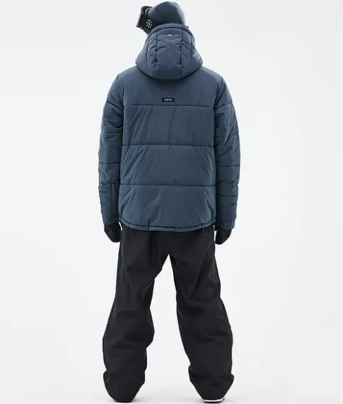 Snowboard Jassen>DOPE SNOW Puffer Full Zip MetalBlue
