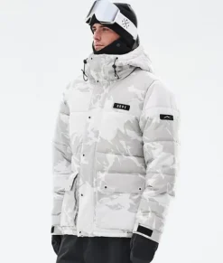 Ski Jassen>DOPE SNOW Puffer Full Zip GreyCamo