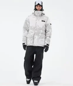 Ski Jassen>DOPE SNOW Puffer Full Zip GreyCamo