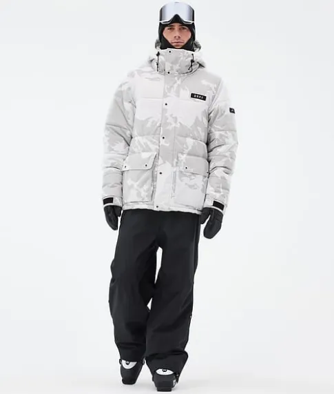 Ski Jassen>DOPE SNOW Puffer Full Zip GreyCamo