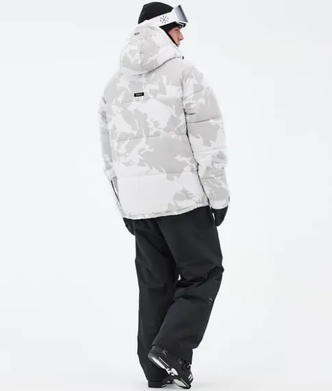 Ski Jassen>DOPE SNOW Puffer Full Zip GreyCamo