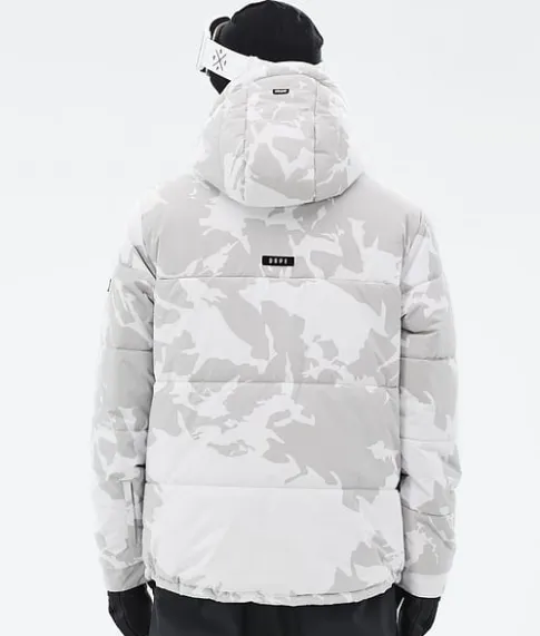 Ski Jassen>DOPE SNOW Puffer Full Zip GreyCamo