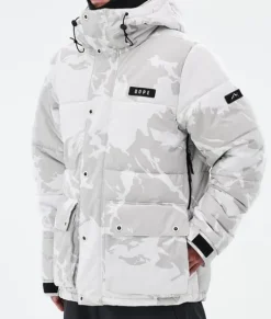 Ski Jassen>DOPE SNOW Puffer Full Zip GreyCamo