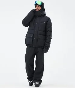 Ski Jassen>DOPE SNOW Puffer Full Zip Black