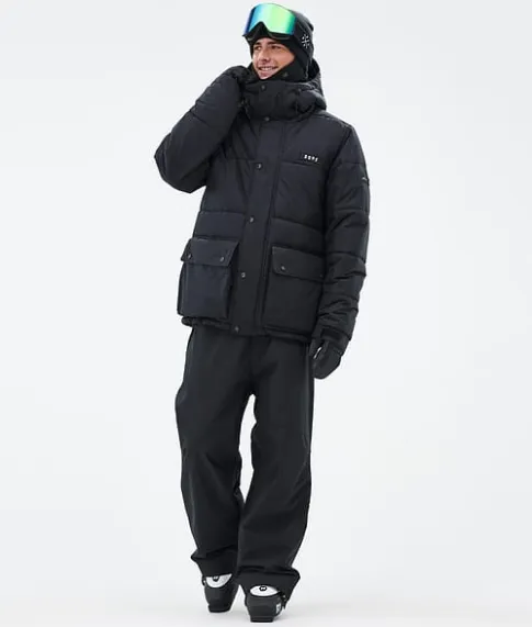 Ski Jassen>DOPE SNOW Puffer Full Zip Black