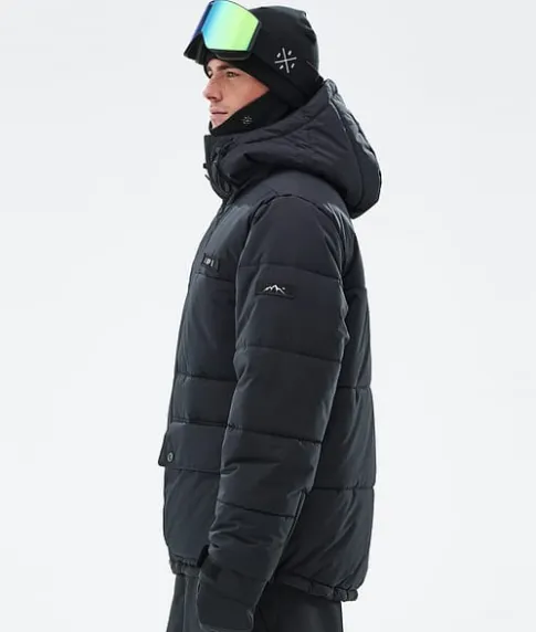 Ski Jassen>DOPE SNOW Puffer Full Zip Black