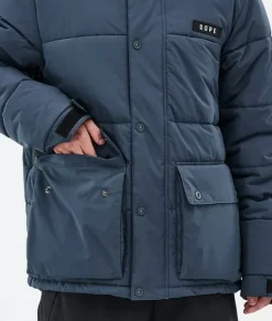 Ski Jassen>DOPE SNOW Puffer Full Zip MetalBlue