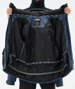 Ski Jassen>DOPE SNOW Puffer Full Zip MetalBlue