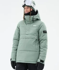 Ski Jassen>DOPE SNOW Puffer W FadedGreen