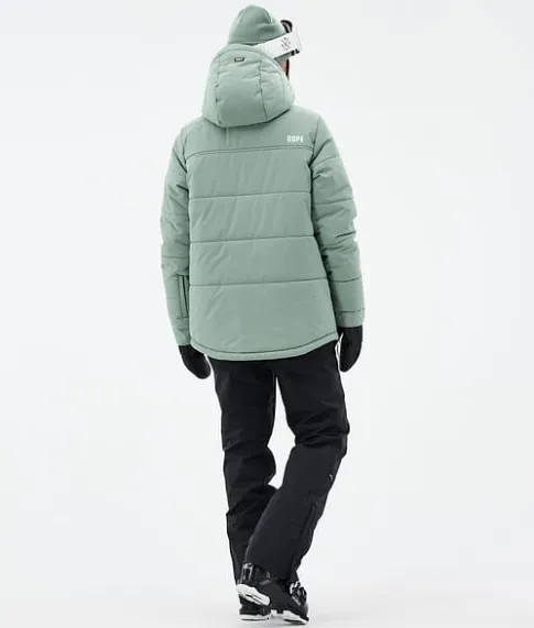 Ski Jassen>DOPE SNOW Puffer W FadedGreen