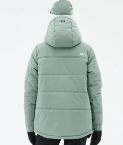 Ski Jassen>DOPE SNOW Puffer W FadedGreen