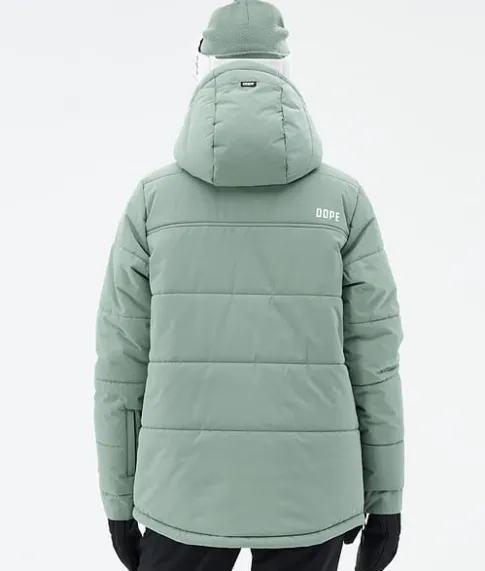 Ski Jassen>DOPE SNOW Puffer W FadedGreen