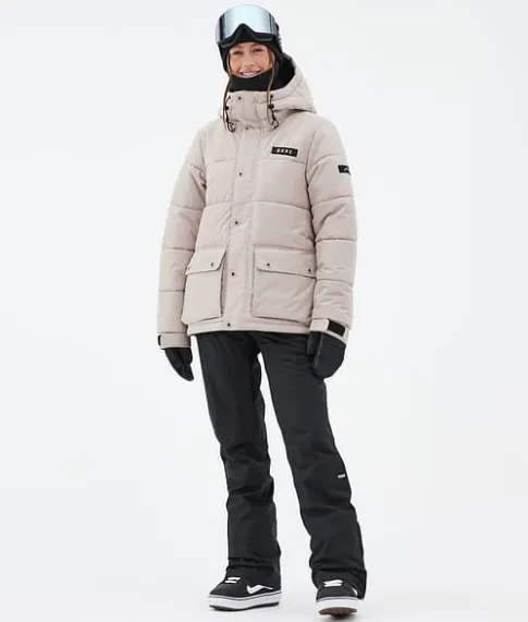 Snowboard Jassen>DOPE SNOW Puffer W Full Zip Sand