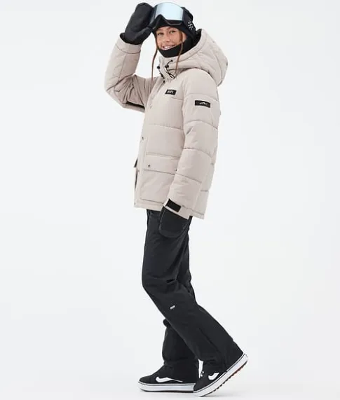 Snowboard Jassen>DOPE SNOW Puffer W Full Zip Sand
