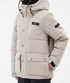Snowboard Jassen>DOPE SNOW Puffer W Full Zip Sand