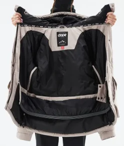 Snowboard Jassen>DOPE SNOW Puffer W Full Zip Sand