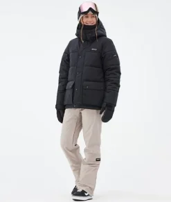 Snowboard Jassen>DOPE SNOW Puffer W Full Zip Black
