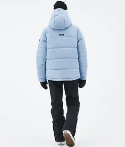 Snowboard Jassen>DOPE SNOW Puffer W Full Zip LightBlue
