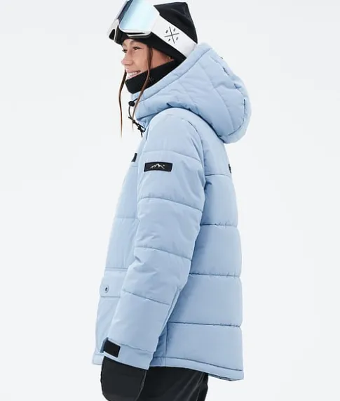 Snowboard Jassen>DOPE SNOW Puffer W Full Zip LightBlue