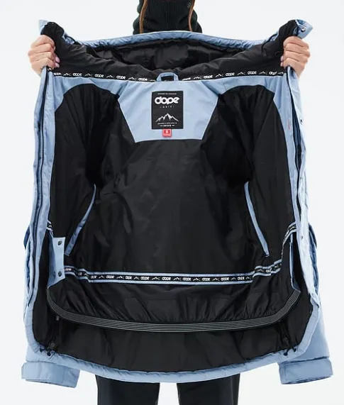 Snowboard Jassen>DOPE SNOW Puffer W Full Zip LightBlue