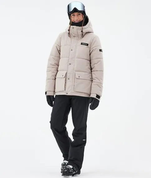 Ski Jassen>DOPE SNOW Puffer W Full Zip Sand
