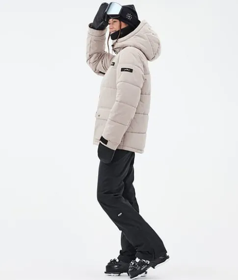 Ski Jassen>DOPE SNOW Puffer W Full Zip Sand