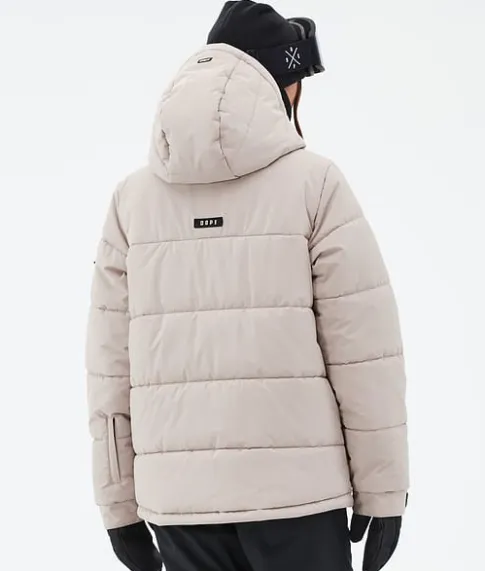 Ski Jassen>DOPE SNOW Puffer W Full Zip Sand