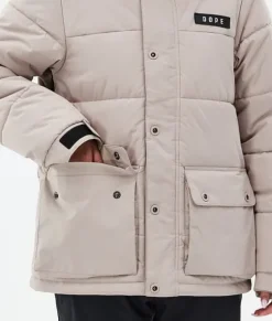Ski Jassen>DOPE SNOW Puffer W Full Zip Sand