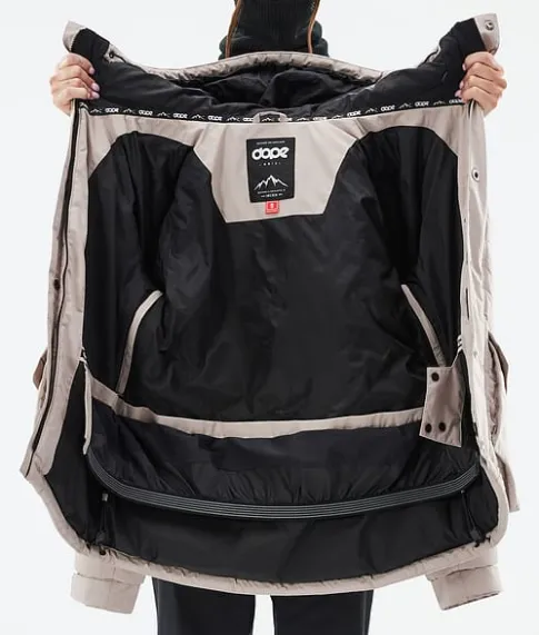 Ski Jassen>DOPE SNOW Puffer W Full Zip Sand