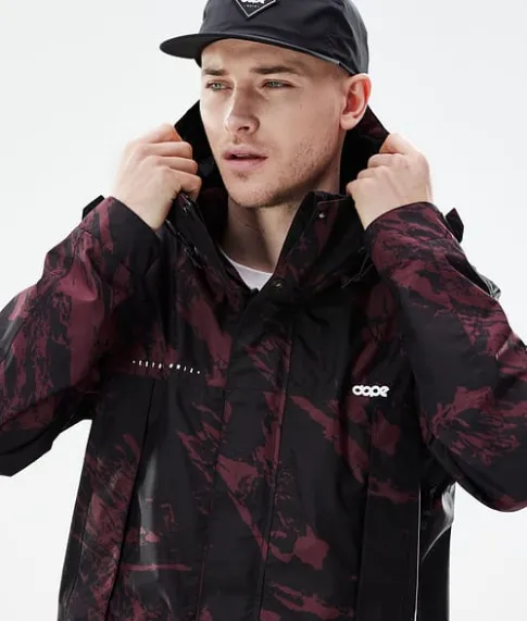 Outdoor Jassen>DOPE SNOW Ranger Light PaintBurgundy