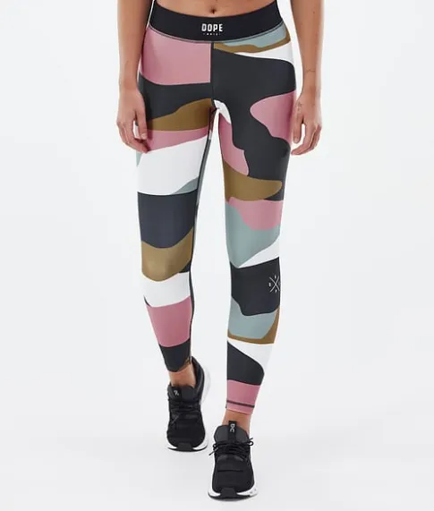 Leggings>DOPE SNOW Razor ShardsGoldMutedPink