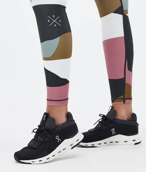 Leggings>DOPE SNOW Razor ShardsGoldMutedPink