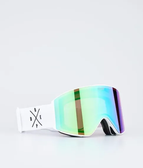 Skibrillen|Skibrillen>DOPE SNOW Sight White/GreenMirror