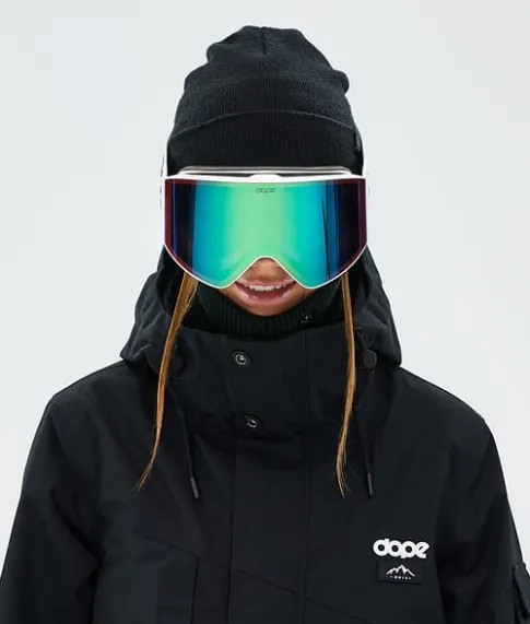 Skibrillen|Skibrillen>DOPE SNOW Sight White/GreenMirror