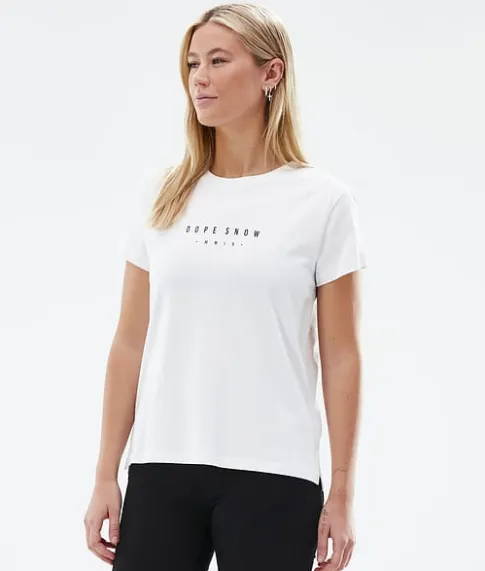 T-shirts>DOPE SNOW Standard W WhiteSilhouette