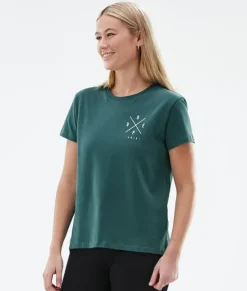 T-shirts>DOPE SNOW Standard W BottleGreen2X-Up